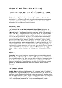 Literature / Place of birth unknown / Raphael Holinshed / Scholars / Richard Stanihurst / King Lear / Reginald Wolfe / Piers Plowman / William Harrison / Year of birth unknown / English people / British people