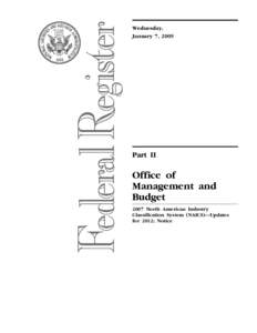 Industry classification / North American Product Classification System / Tertiary sector of the economy / Energy industry / Standard Industrial Classification / Product / FIRE economy / Business / Technology / North American Industry Classification System