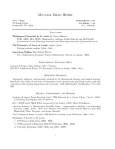 Abstract algebra / Transverse knot / Legendrian knot / Contact geometry / Victor Goryunov / Mathematical Association of America / Invariant theory / Manifold / Symplectic geometry / Knot theory / Topology / Differential topology