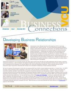 Quick  Links  Meet the VCU Business Connections