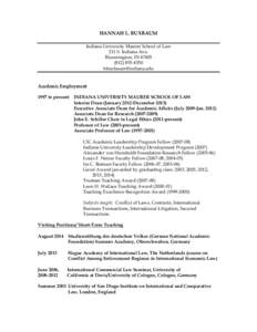 Washington University School of Law / Conflict of laws / Comparative law / Vanderbilt University Law School / Brooklyn Law School / Legal education in the United States / New York / Peer Zumbansen / University of Pennsylvania Journal of International Law / Law / Texas International Law Journal / University of Texas at Austin