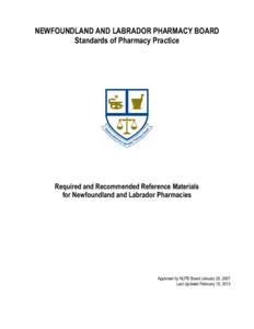 NEWFOUNDLAND AND LABRADOR PHARMACY BOARD