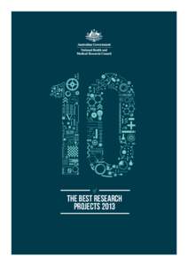 TEN of the Best Research Projects 2013