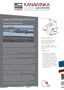 Limestone Coast / Kanawinka Geopark / Lake Corangamite / Mount Gambier /  South Australia / Mount Gambier / Beeac /  Victoria / Naracoorte /  South Australia / Geelong / Beachport /  South Australia / States and territories of Australia / Geography of Australia / Geography of South Australia