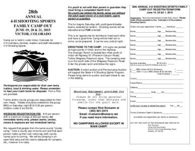 Microsoft Word - 28th ANNUAL CAMPOUT REG FORM.docx