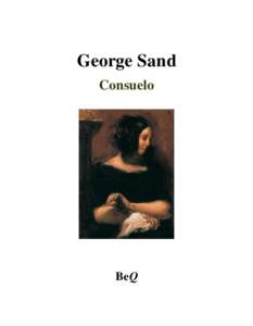 George Sand Consuelo BeQ  George Sand