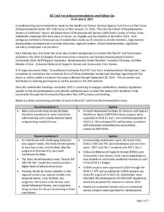 Microsoft Word - Update on DC Task Force Recommendations_FINAL.docx