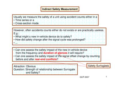 Microsoft PowerPoint - 3a. Surrogate Measures,(based on MUARC 6)