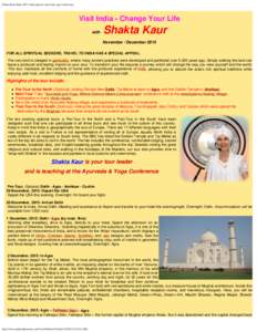 Tourism in Uttar Pradesh / Mughal architecture / Guruvayur / Kochi / Alappuzha / Taj Mahal / Amritsar / States and territories of India / Uttar Pradesh / Agra