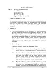 Organizational behavior / Fair Labor Standards Act / Salary / Employee benefit / Employment / Social Security / General Schedule / Employment compensation / Management / Human resource management