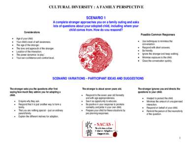 Microsoft Word - Four Cultural Diversity Scenarios.doc