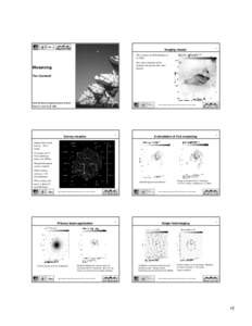 Imaging mosaic  2 •VLA mosaic of W50 (Dubner et al 1998)