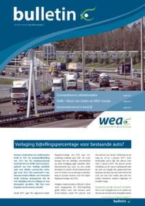 WEA bulletin bovenzijdecover