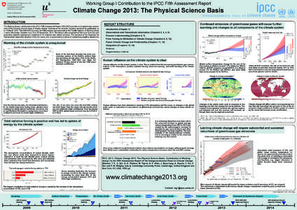 Intergovernmental Panel on Climate Change / Global warming / Climate history / Attribution of recent climate change / Environmental issues with energy / IPCC Third Assessment Report / Radiative forcing / Greenhouse gas / IPCC Fifth Assessment Report / Climate change / Climatology / Environment