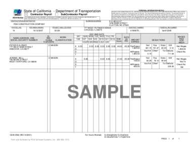 Contract law / Social Security / Payroll / Federal Insurance Contributions Act tax / Subcontractor / Accountancy / Economy of the United States / Law / Employment compensation / Taxation in the United States / Withholding taxes