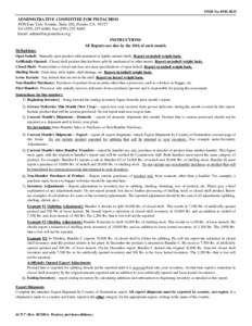 OMB No[removed]ADMINISTRATIVE COMMITTEE FOR PISTACHIOS 4938 East Yale Avenue, Suite 102, Fresno, CA[removed]Tel[removed]; Fax[removed]Email: [removed]