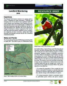 southwestlearning.org  c o r o n ad o Landbird Monitoring
