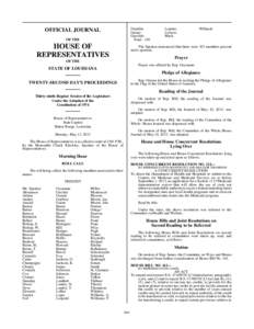 Amend / Louisiana House of Representatives / Louisiana State Legislature / Jared Brossett