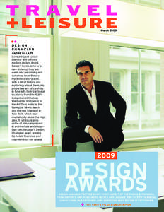 March[removed]Design Champion André Balazs Combining old-school