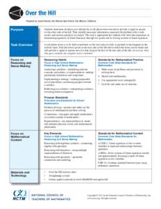 National Council of Teachers of Mathematics / Principles and Standards for School Mathematics / Problem solving / Emmy Noether / Multiple representations / Mathematical problem / Common Core State Standards Initiative / Problem / How to Solve It / Mathematics education / Education / Mathematics