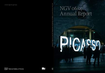 NGV[removed]Annual Report Council of Trustees of The National Gallery of Victoria, Australia  www.ngv.vic.gov.au Council of Trustees of The National Gallery of Victoria, Australia