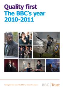 BBC Trust Annual Report leaflet