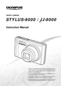 DIGITAL CAMERA  STYLUS-9000 / µ-9000