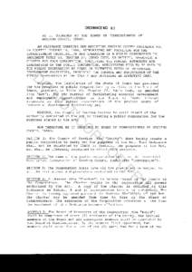 ORDINANCE NO.83 B E I T O R D A I N E D B Y T H E B O A R D O F C O M M I S S I O N E R SO F G O O D ] N GC O U N T Y , ] D A H O . AN ORD]NANCEAMENDING AND RESTATING GOODING COUNTY ORDINANCE NO. 2 9 A D O P T E DJ A N U