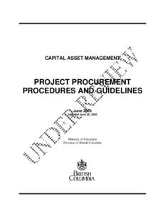 Supply chain management / Systems engineering / Building engineering / Project management / Technology / Procurement / Information Technology Infrastructure Library / Public–private partnership / Government procurement in the United States / Construction / Information technology management / Business