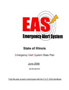 State of Illinois Emergency Alert System State Plan June 2006 And Revised 2010