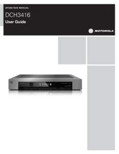Digital video recorder / HDMI / Motorola / Receiver / Macintosh / Computer hardware / Television / Electronic engineering