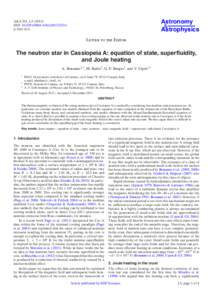 Astronomy & Astrophysics A&A 561, L5DOI: 