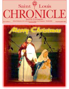 Saint  Louis CHRONICLE Quarterly Newsmagazine