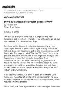 http://www.latimes.com/entertainment/la-etoutpost6oct06,1,[removed]story ART & ARCHITECTURE