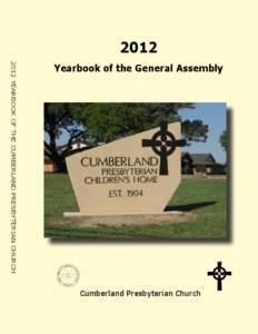 [removed]YEARBOOK OF THE CUMBERLAND PRESBYTERIAN CHURCH Yearbook of the General Assembly  Cumberland Presbyterian Church