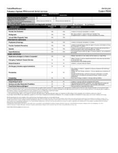 dental plan  UnitedHealthcare Voluntary Options PPO/covered dental services  Custom P6046