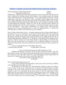 Geography of the United States / Spanish colonization of the Americas / State of Franklin / 1st North Carolina Regiment / Thomas Ruffin / Charleston /  South Carolina / Southern United States / Confederate States of America / North Carolina