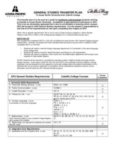 Microsoft Word - Cabrillo College GS Transfer Plan.doc