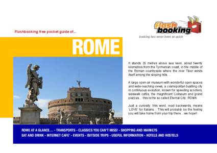 Flashbooking free pocket guide of...  ROME
