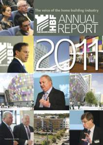 The voice of the home building industry  ANNUAL REPORT