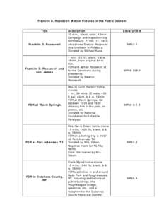 New York / Biographical films / Sons of the American Revolution / Curtis Roosevelt / Eleanor and Franklin / Eleanor Roosevelt / Roosevelt family / Warm Springs / James Roosevelt / Franklin D. Roosevelt / Delano family / United States