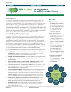The State and Local Energy Efficiency Action Network