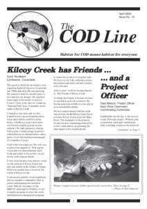 April 2003 Issue No. 10 The  COD Line