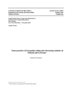 Geospatial analysis / Geography / Measurement / Science / Cartography / Geographic information system / Nomenclature of Territorial Units for Statistics