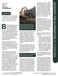 Science / Environmental design / Ranch-style house / Historic preservation / Smart growth / Urban planning / Architecture / Demolition / Teardown / Product teardown