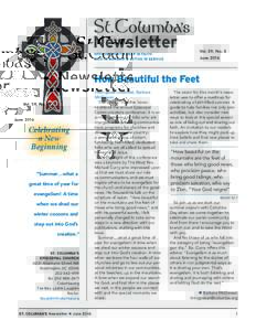 Newsletter  Vol. 59, No. 5 JuneHow Beautiful the Feet