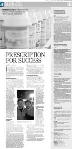 AL.COM z THE HUNTSVILLE TIMES z FRIDAY, SEPTEMBER 26, BUSINESS PHARMACEUTICALS: FORMER CALHOUN