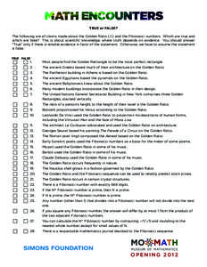 Golden ratio / Fibonacci / Proportion / Fibonacci numbers in popular culture / Fibonacci word / Fibonacci numbers / Mathematics / Numbers