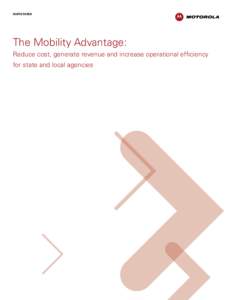 The Mobility Advantage - State and Local Agencies