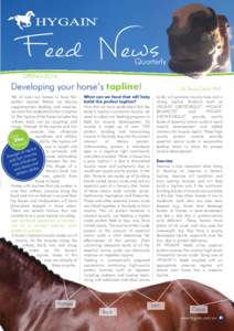 Feed News  Quarterlyy SPRING 2014